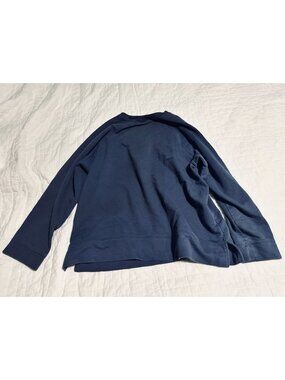 Real Comfort Long-Sleeve Navy Crewneck Sweatshirt Size XL Made In Turkey
